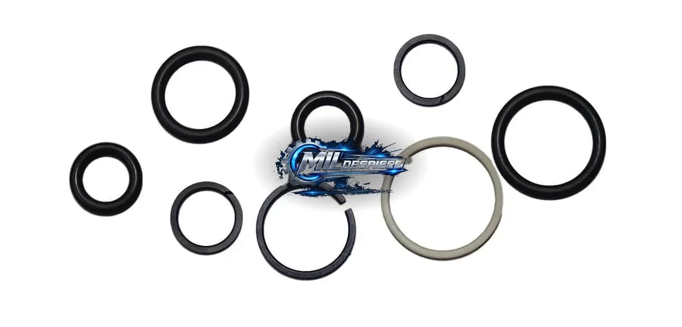 Juego anillos sellado de goma y divididos para tubos de aceite 0AW VW AUDI VL381 — imagen 1